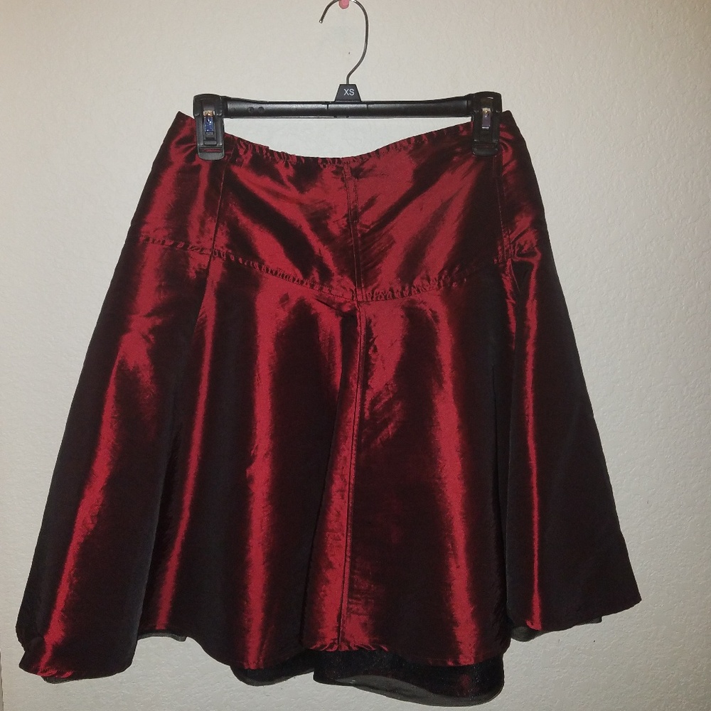 Beautiful red skirt